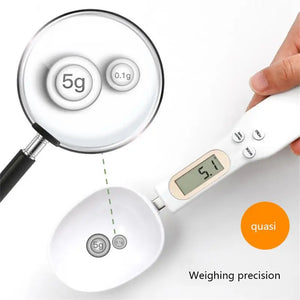 Scale Weighing Spoon Kitchen Scale Electronic Measuring Spoon G Coffee Powder Scale Baking Scale Electronic kichen acceesories