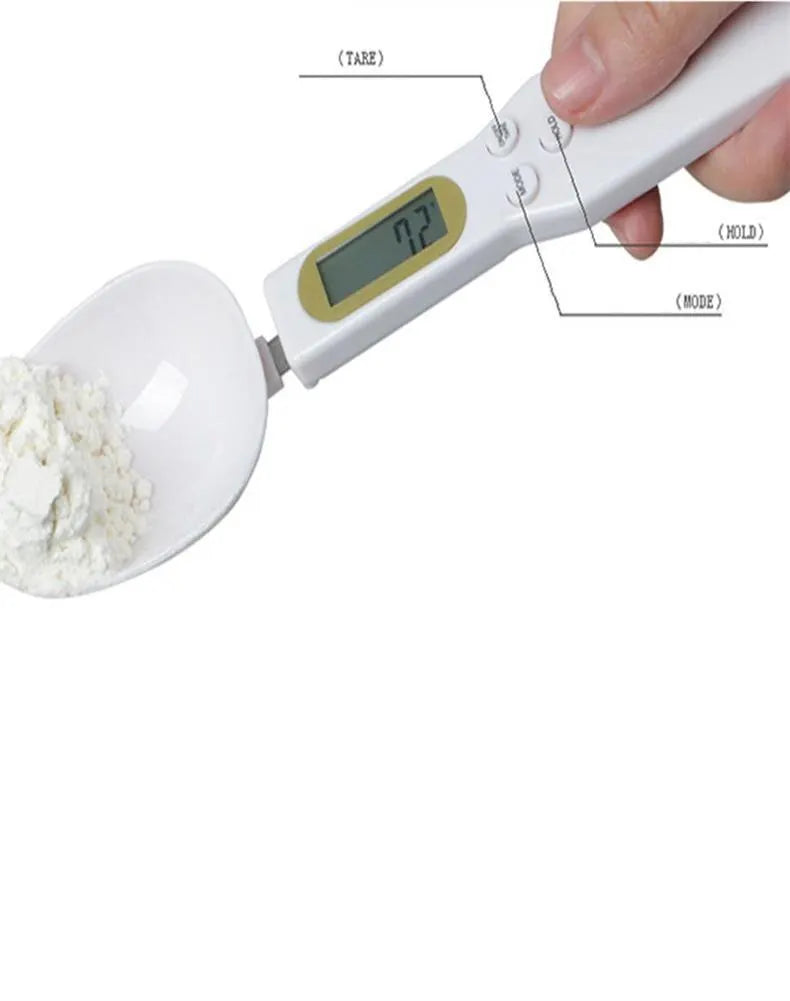 Scale Weighing Spoon Kitchen Scale Electronic Measuring Spoon G Coffee Powder Scale Baking Scale Electronic kichen acceesories