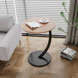 tea table Small Sofa side cabinet Mini Small Round Table Living room bedroom corner Bedside Table Reinforce thicken furniture